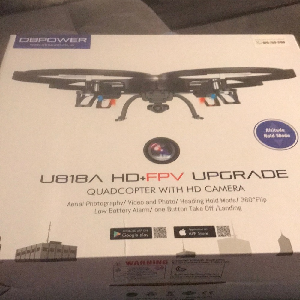 Brand New Drone. Never opened. Box still sealed.
